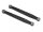Team Raffee & Co Aluminum Front Upper Arms (2) Black for Tamiya CC02 TRC/1086003FBK