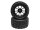 Team Raffee & Co 2 In 1 1/10 Monster Truck Wheel & Tire Set 10 Spoke Patter B TRC/110622508+26206