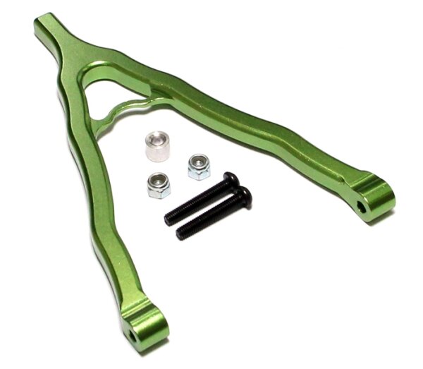Team Raffee & Co Aluminum Upper Y-Arm -1 Pc Green for Axial SCX10 TRC/SCX12G