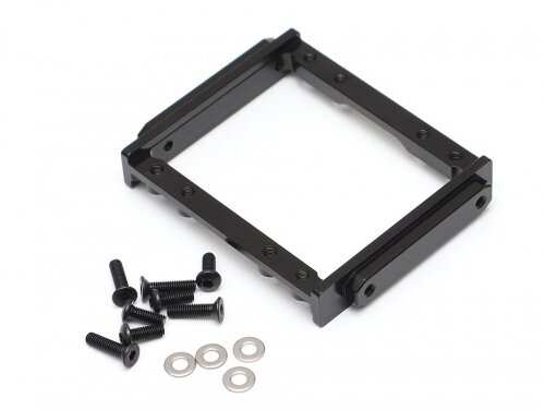 Team Raffee & Co Aluminum Servo Mount Black for Element RC Enduro TRC/1059006BK