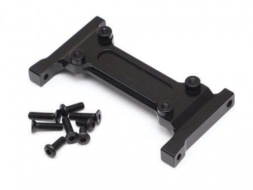 Team Raffee & Co Aluminum Front Frame Mounting Plate Black for Element RC Enduro TRC/1059007FBK