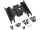 Team Raffee & Co Aluminum Skid Plate Axial AX90047 SCX 2 RTR & SCX10 Black for Axial SCX10 II TRC/966010BK