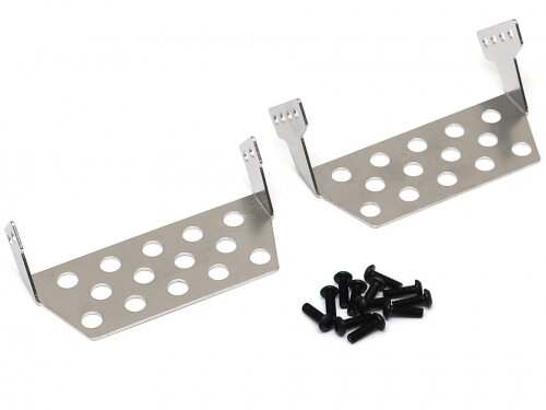Team Raffee & Co Stainless Steel Front & Rear Skid Plate for TRX4 for Traxxas TRX-4 TRC/302446