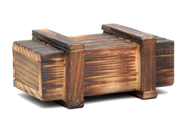Team Raffee & Co Scale Accessories - Wooden Box For Crawler 1/10 TRC/K790021