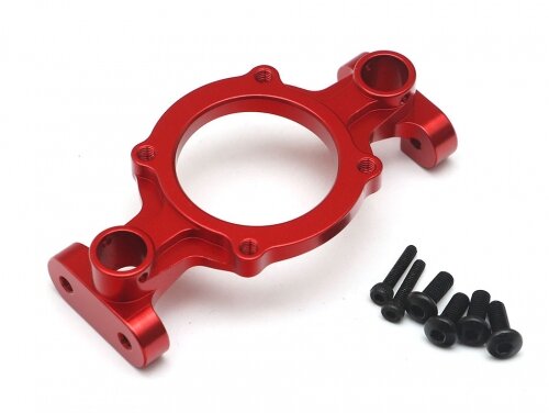 Team Raffee & Co Aluminum Body Post Mount Red for Redcat Gen8 Scout II TRC/1053006R