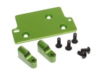 Team Raffee & Co Aluminum Servo Mount Set Green for...