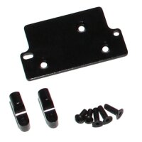 Team Raffee & Co Aluminum Servo Mount Set Black for...