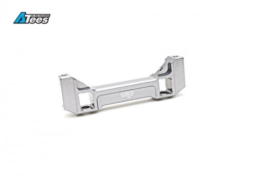 Team Raffee & Co Aluminum Front or Rear Body Mount (1) Silver for Traxxas TRX-4 TRC/302401S