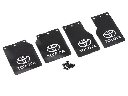 Team Raffee & Co Yota Mud Flap (4) White TRC/302417W