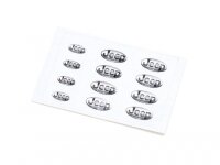 Team Raffee & Co Jeep Crystal Sticker Black TRC/303552BK