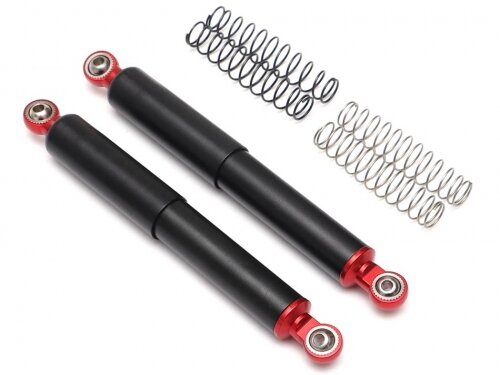 Team Raffee & Co Realistic Aluminum Internal Shocks Set 105MM Black TRC/302390-105MMR