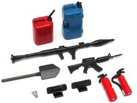 Team Raffee & Co Scale Accessories 1/10 Combo Set Red...