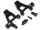 Team Raffee & Co Aluminum Front Shock Tower (2) Black for Traxxas TRX-4 TRC/302440BK