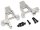 Team Raffee & Co Aluminum Front Shock Tower (2) Silver for Traxxas TRX-4 TRC/302440S