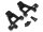Team Raffee & Co Aluminum Rear Shock Tower (2) Black for Traxxas TRX-4 TRC/302441BK