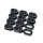 Team Raffee & Co Aluminium Chain Tension Adjuster Set  Black for Team Losi Promoto-MX TRC/302918BK