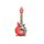 Team Raffee & Co RC Scale Accessories - Electric Guitar (2) Red BRSCAC044R