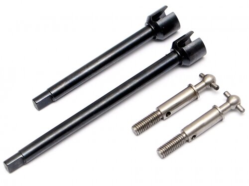 Team Raffee & Co Stainless Steel Drive Shaft for D90 D110 Front Axle TRC/302234
