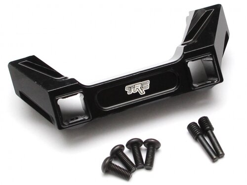Team Raffee & Co Aluminum Rear Bumper Mount Black for Traxxas TRX-4 TRC/302318BK