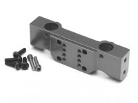 Team Raffee & Co Aluminum Bumper Mount (1) Gun Metal...