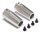 Team Raffee & Co Aluminum Rear Knuckle - 1 Pair Silver for Axial Wraith BRWRT02S