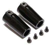 Team Raffee & Co Aluminum Rear Knuckle - 1 Pair Black...