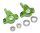 Team Raffee & Co Aluminium Front Knuckle With Bearings - 2 Pcs Green for Axial SCX10 TRC/SCX01G