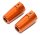 Team Raffee & Co Aluminium Rear Knuckle - 2 Pc Orange for Axial SCX10 TRC/SCX02OR