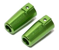 Team Raffee & Co Aluminium Rear Knuckle - 2 Pc Green...