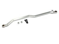 Team Raffee & Co Aluminum Steering Link - 1 Pc Silver...