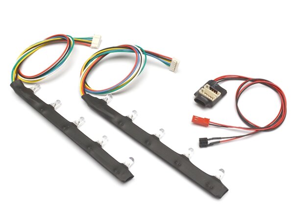 Team Raffee & Co 110 Scale Undercar Lighting Kit with Controller Box Blue TRC/HY00153B