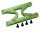 Team Raffee & Co Aluminum H Frame Brace - 1 Pc Green for Axial SCX10 TRC/SCX14G