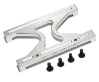 Team Raffee & Co Aluminum H Frame Brace - 1 Pc Silver...