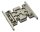 Team Raffee & Co Aluminium Chassis Plate - 1 Pc Gun Metal for Axial SCX10 TRC/SCX08GM