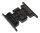 Team Raffee & Co Aluminium Chassis Plate - 1 Pc Black for Axial SCX10 TRC/SCX08BK