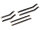 Team Raffee & Co High Clearance Brass Suspension Links (6) for JT Gladiator Black for Axial SCX24 TRC/302886