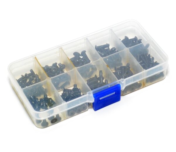 Team Raffee & Co 3MM Flathead & button  Allen Hex Screw Set With Box  for Miscellaneous  All BRHY00207