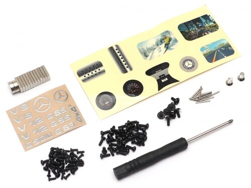 Team Raffee & Co Screws Set and Hardware Accessories for TRC Benz G-Class 4-Door Hard Body TRC/302273 TRC/302370