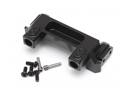 Team Raffee & Co Aluminum Rear Bumper Mount Black for Element RC Enduro TRC/1059008RBK