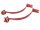 Team Raffee & Co Steel Leaf Spring Set With Mount for D90/D110 1 Pair Red BRQ90267R