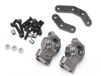Team Raffee & Co Aluminum Front Knuckle (2) Gun Metal...