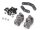 Team Raffee & Co Aluminum Front Knuckle (2) Gun Metal for Element RC Enduro TRC/1059001GM