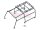 Team Raffee & Co Metal Roof Rack Luggage for TRC Defender D90 2-Door Hard Body for Kyosho Mini Z 4X4 TRC/302718A