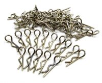 Team Raffee & Co Small-Ring 45 Deg Body Clips 100 pcs...