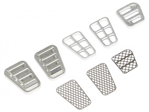 Team Raffee & Co Metal Hood Air Vents Cover for TRC Defender D90 & D110 TRC/302268