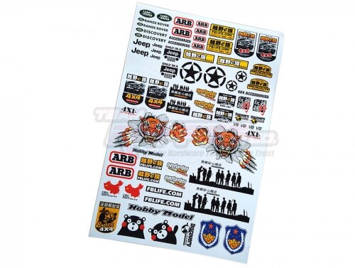 Team Raffee & Co 1/10 Scale Sticker Decal G TRC/302616