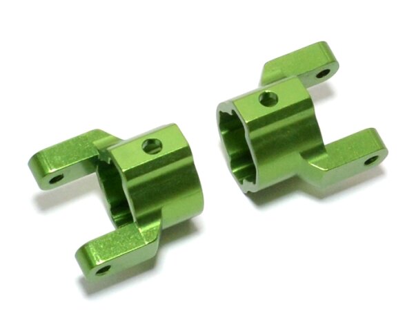 Team Raffee & Co Aluminium Front C Hub - 2 Pcs Green for Axial SCX10 TRC/SCX03G