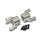 Team Raffee & Co Aluminum Front C-Hub -1 Pair Silver for Axial Wraith BRWRT03S