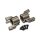 Team Raffee & Co Aluminum Front C-Hub -1 Pair Gun Metal for Axial Wraith BRWRT03GM