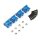 Team Raffee & Co Aluminum Lower Suspension Link Mount - 2Pair Blue for Axial Wraith BRWRT09B